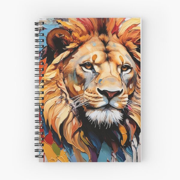 Item preview, Lion Face Majestic Oil Painting Digital Design Art  designed and sold by DEC02.