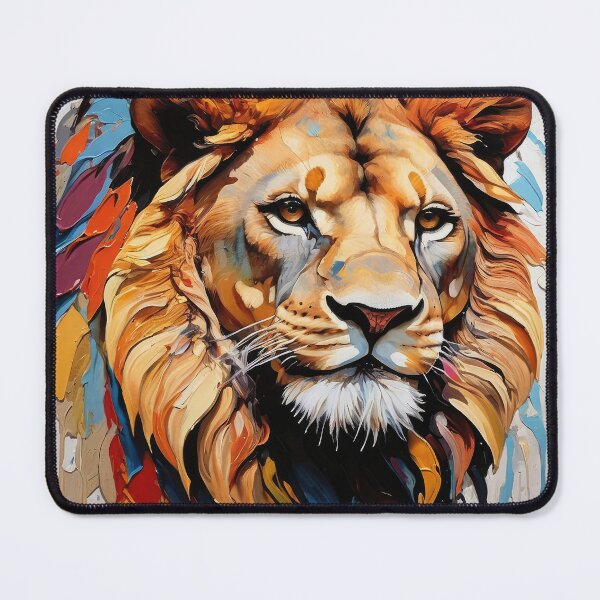 Item preview, Lion Face Majestic Oil Painting Digital Design Art designed and sold by DEC02.