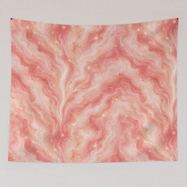 Item preview, Golden Nebula Rose Gold Vertical Design designed and sold by Inkworksbyshery.