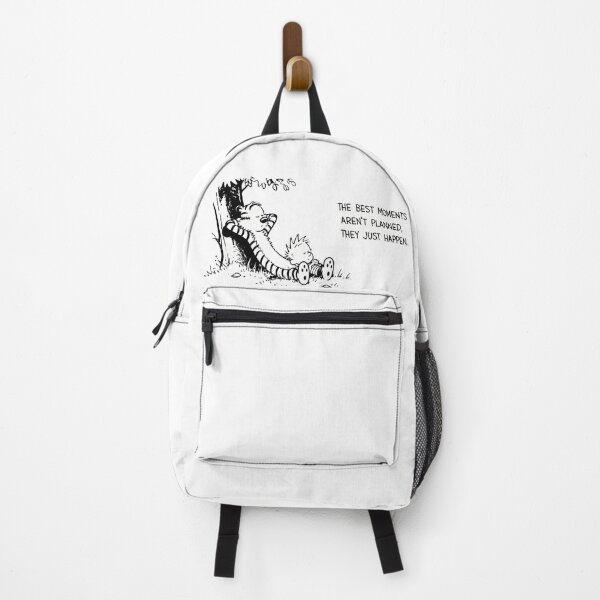 Item preview, The Best Moments Aren't Planned, They Just Happen | Calvin and Hobbes Inspired Quote designed and sold by boutkhilnl.