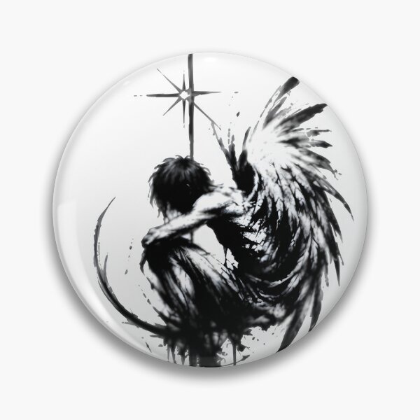 Item preview, Black Ink Rooster Spirit designed and sold by senet-shop.