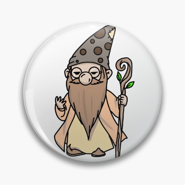 Item preview, Old Gnome with Staff designed and sold by DAWNRA.