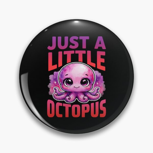 Item preview, Funny Sea Creature Art Design Just A Little Cute Octopus designed and sold by fantasticdesign.