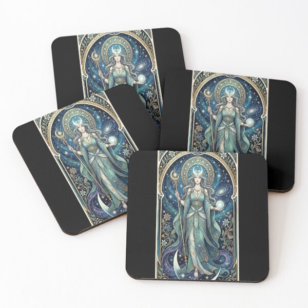 Item preview, Clair de Lune - Mucha designed and sold by Bensoncreatives.