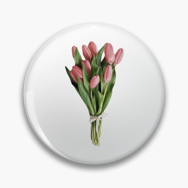 Item preview, whimsy vintage flowers bouquet tulips  designed and sold by ellmoswrld.