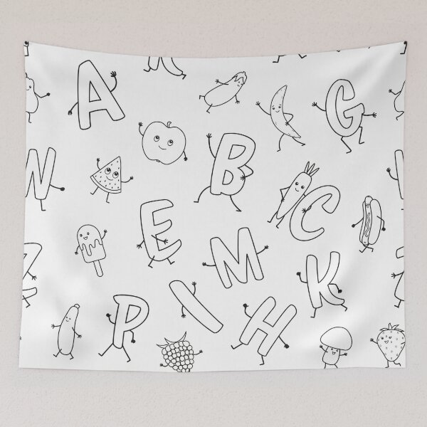 Item preview, Kids Food Alphabet designed and sold by IrynaAlex.