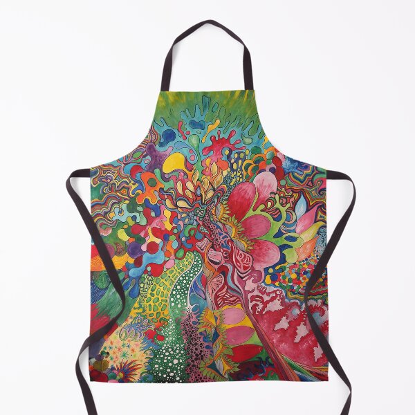 Item preview, city vivid patterns - original painting enhanced by AI in 2026 designed and sold by Margo Humphries.