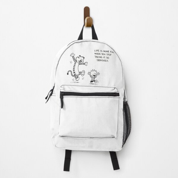 Item preview, Life Is More Fun When You Stop Taking It So Seriously | Calvin and Hobbes Inspired Quote designed and sold by boutkhilnl.