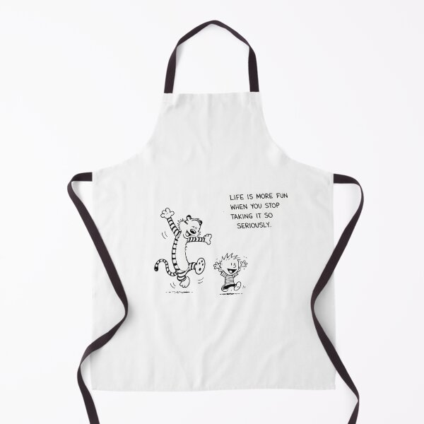 Item preview, Life Is More Fun When You Stop Taking It So Seriously | Calvin and Hobbes Inspired Quote designed and sold by boutkhilnl.