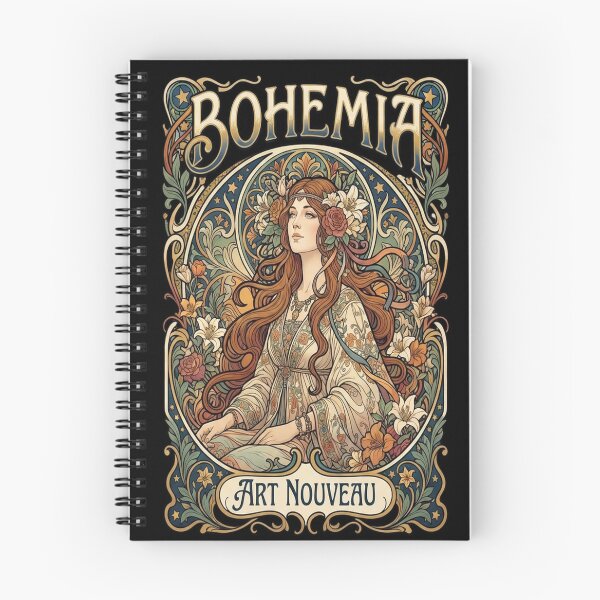 Item preview, Art Nouveau BOHEMIA designed and sold by Bensoncreatives.