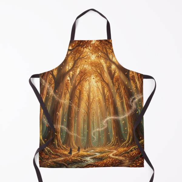Item preview, Lothlorien Golden Forest Lord of the Rings Elven Wood Landscape designed and sold by LunaMarkos.