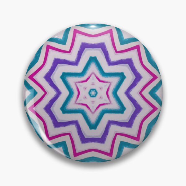 Item preview, Soft Wham Bam Trippy Star Geometric Pattern designed and sold by SCArtAndGames.