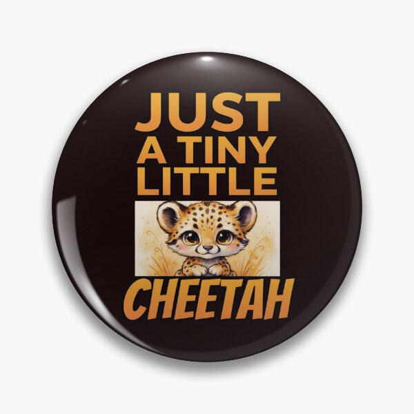 Item preview, Funny Animal Art Design Just A Tiny Little Cheetah Buddy designed and sold by fantasticdesign.