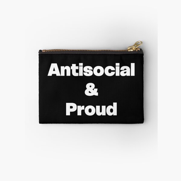 Item preview, Antisocial & Proud designed and sold by GraphicWorlds.