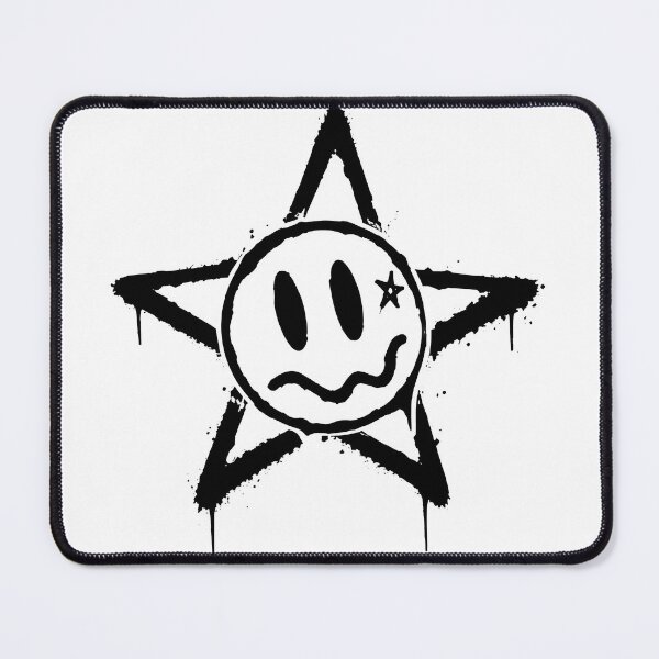 Item preview, Edgy Smiley Star Face designed and sold by senet-shop.