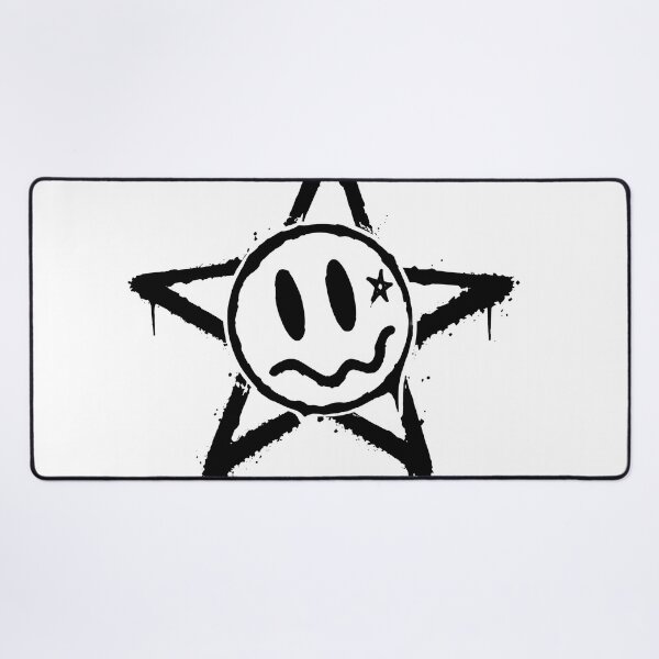 Item preview, Edgy Smiley Star Face designed and sold by senet-shop.