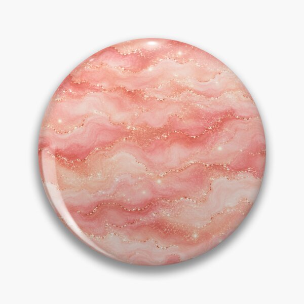 Item preview, Golden Nebula Horizontal Rose Gold Wave Art designed and sold by Inkworksbyshery.