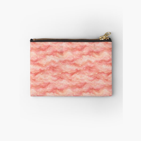 Item preview, Golden Nebula Horizontal Rose Gold Wave Art designed and sold by Inkworksbyshery.