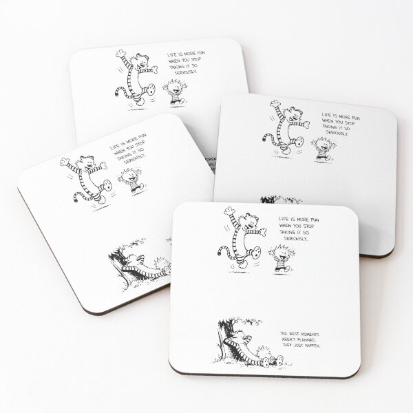 Item preview, Calvin and Hobbes Inspirational Quotes Collection | Vintage Comic Quote Bundle designed and sold by boutkhilnl.
