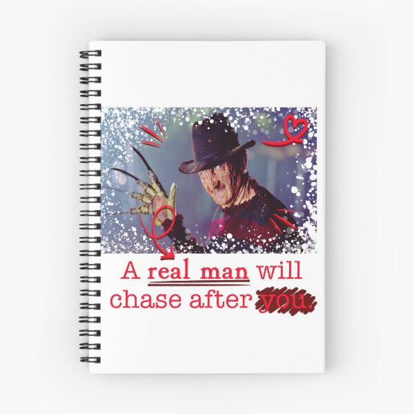 Item preview, A Real Man Will Chase After You. (Freddy Krueger) designed and sold by ☆ allibear Arts ☆.