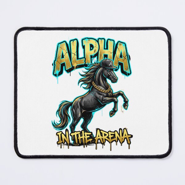 Item preview, Alpha in the Arena — Bold Graffiti Street Horse Tee v1 designed and sold by CornishPixiPony.