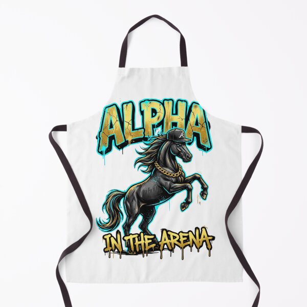 Item preview, Alpha in the Arena — Bold Graffiti Street Horse Tee v1 designed and sold by CornishPixiPony.