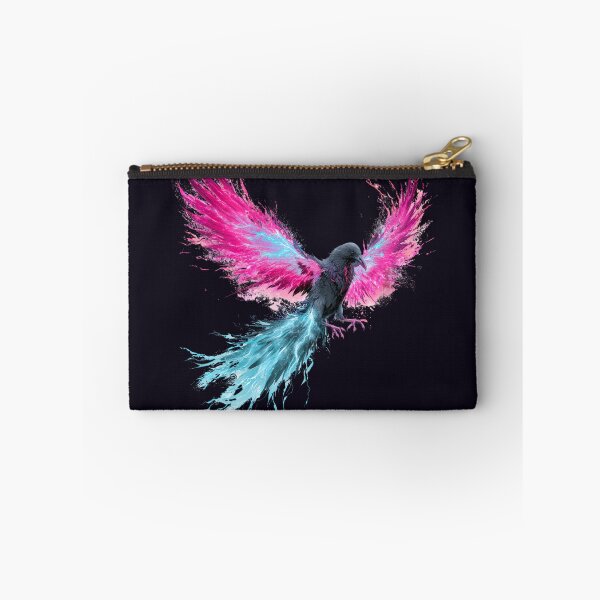 Item preview, Synthwave Phoenix Neon Retro Flame Design designed and sold by Artmugic.