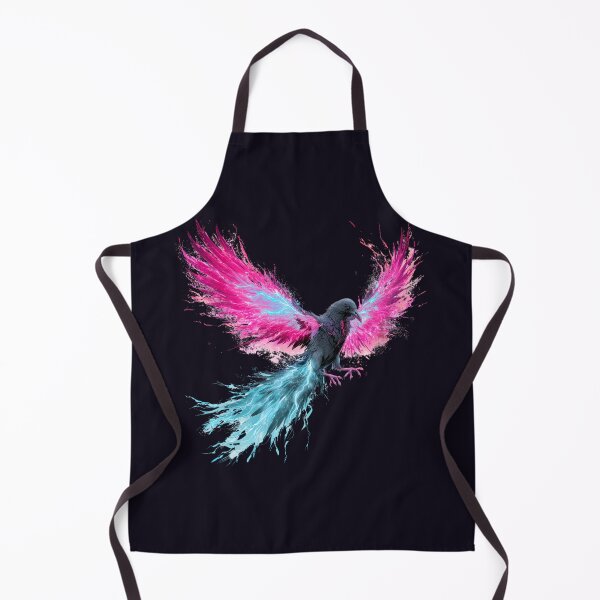 Item preview, Synthwave Phoenix Neon Retro Flame Design designed and sold by Artmugic.