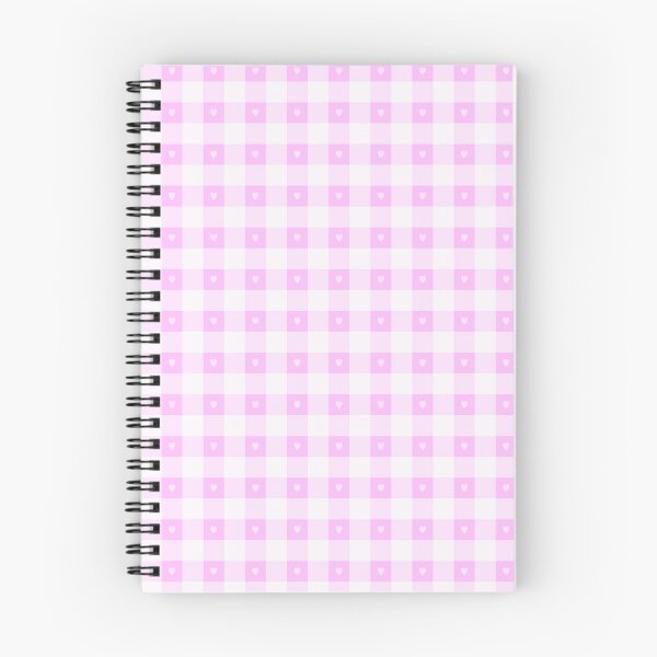 Item preview, Pink Plaid With Hearts Pattern- A3B designed and sold by ReadingFever.