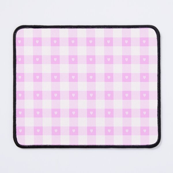 Item preview, Pink Plaid With Hearts Pattern- A3B designed and sold by ReadingFever.