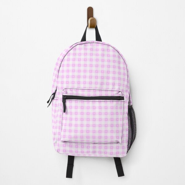 Item preview, Pink Plaid With Hearts Pattern- A3B designed and sold by ReadingFever.