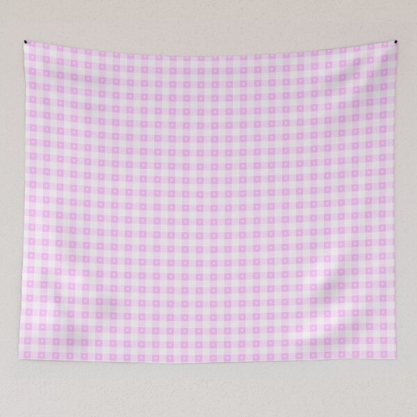 Item preview, Pink Plaid With Hearts Pattern- A3B designed and sold by ReadingFever.