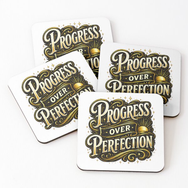 Item preview, Progress Over Perfection designed and sold by Marlaq fashion .