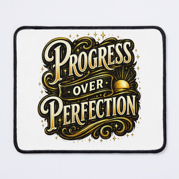 Item preview, Progress Over Perfection designed and sold by Marlaq fashion .
