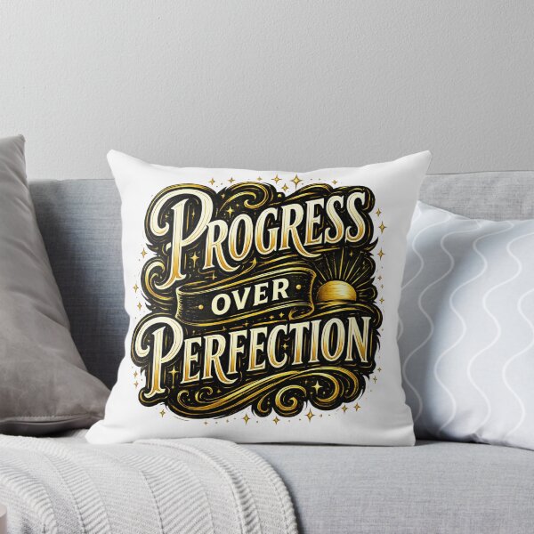 Item preview, Progress Over Perfection designed and sold by Marlaq fashion .