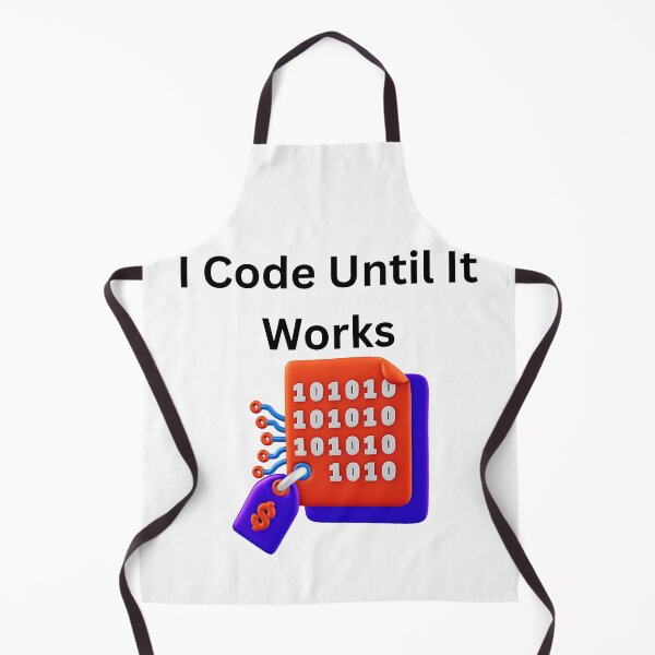 Item preview, I Code Until It Works T-shirt -Funny Programmer Gift designed and sold by TheCustomClub.