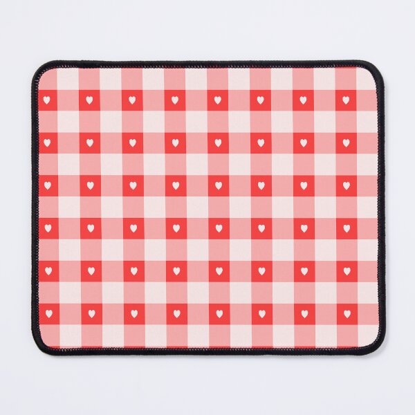 Item preview, Red Plaid With Hearts Pattern- A3C designed and sold by ReadingFever.