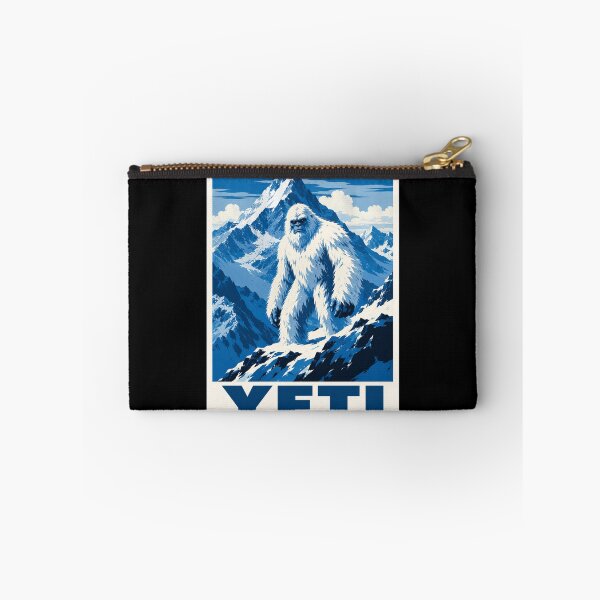Item preview, Yeti of the Himalayas – Abominable Snowman Mountain Cryptid Poster designed and sold by redsharkuk.