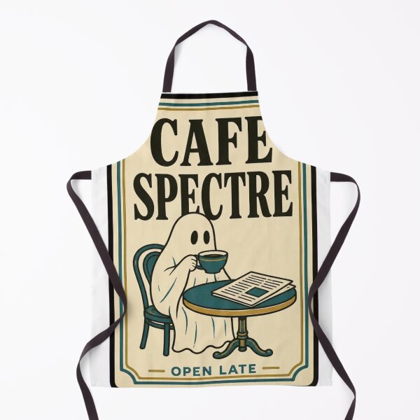 Item preview, Cafe Spectre Vintage Matchbook | Retro Ghost Coffee Matchbook Art Halloween designed and sold by StickyGuys.