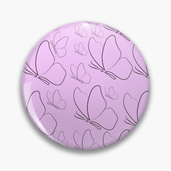 Item preview, Minimalist Butterfly Line Art Pattern designed and sold by NikBrin Prevail .