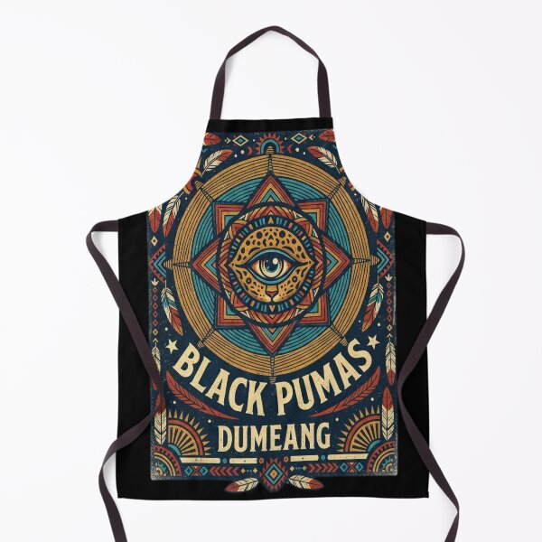 Item preview, ojo-Black-Pumas-band-dumeang Tri-blend designed and sold by Bensoncreatives.