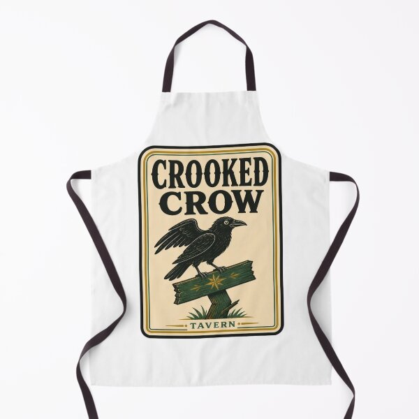 Item preview, Crooked Crow Tavern Vintage Matchbook | Retro Pub Matchbook Art Crow Gift designed and sold by StickyGuys.