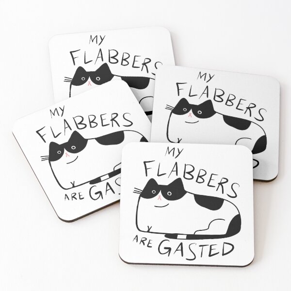 Item preview, My Flabbers are Gasted designed and sold by Stephanie McRae.