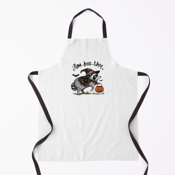 Item preview, Jim Boo Thy Spooky Season Feral Raccoon Halloween designed and sold by ciaro-media.
