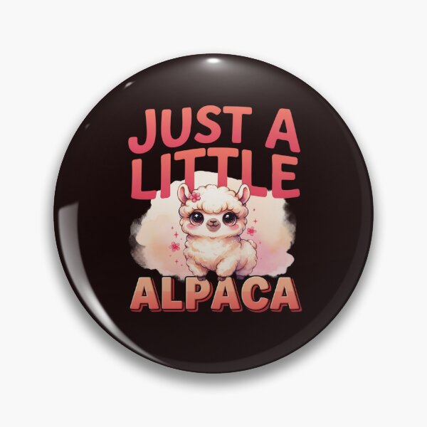 Item preview, Funny Charming Animal Art Design Just A Little Alpaca Lover designed and sold by fantasticdesign.