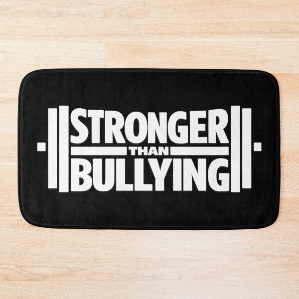 Item preview, Stronger Than Bullying Barbell Strength Design | Anti-Bullying Gym Shirt designed and sold by gahteeriffico.