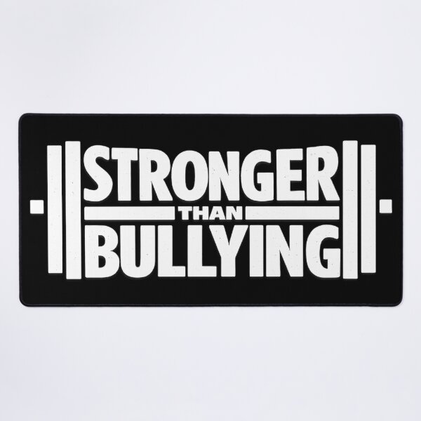 Item preview, Stronger Than Bullying Barbell Strength Design | Anti-Bullying Gym Shirt designed and sold by gahteeriffico.