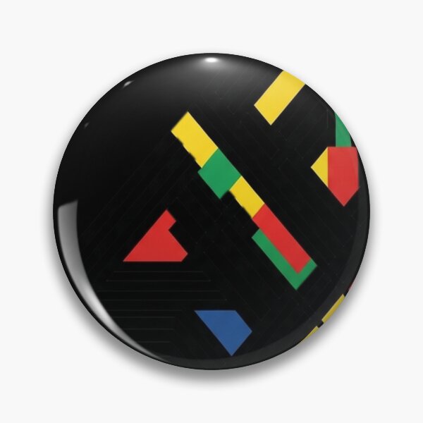 Item preview, folded colorful shapes geometric painting Omar rayo op designed and sold by emmanuelsilve.
