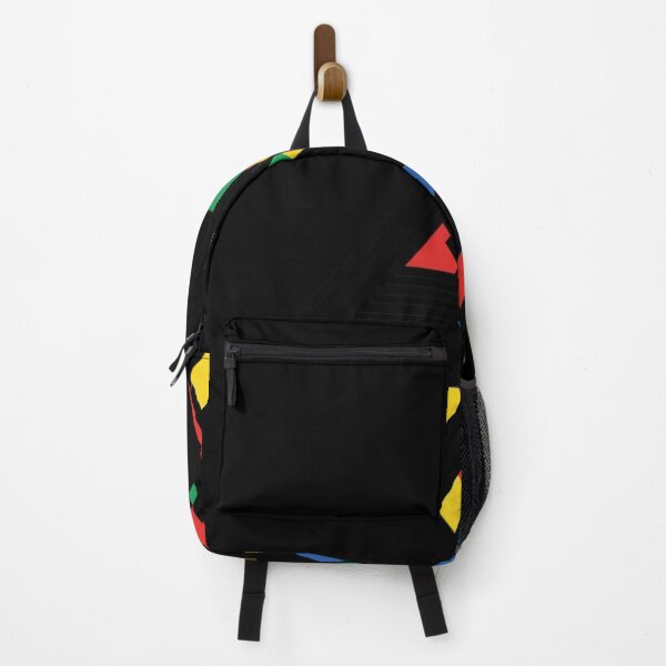 Item preview, folded colorful shapes geometric painting Omar rayo op designed and sold by emmanuelsilve.
