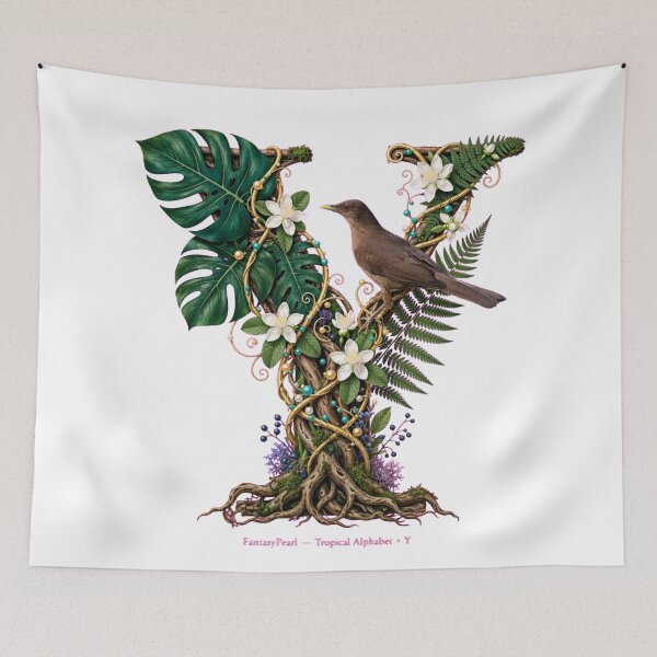 Item preview, Letter Y - The Song of Costa Rica designed and sold by FantasyPearl.